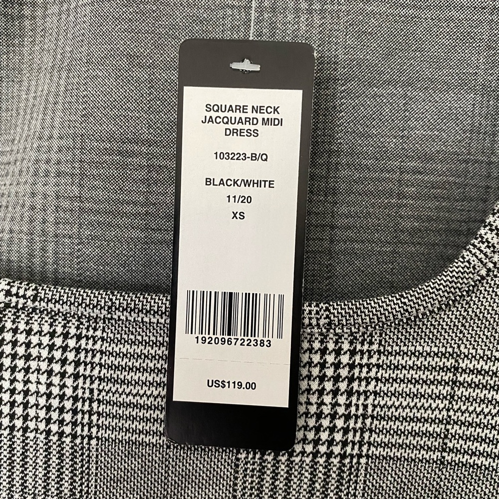 Plaid XS Bebe dress